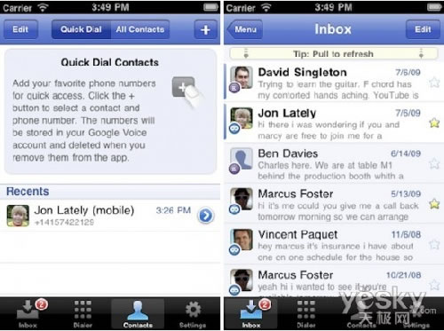 Google Voice應(yīng)用在蘋果App Store上架